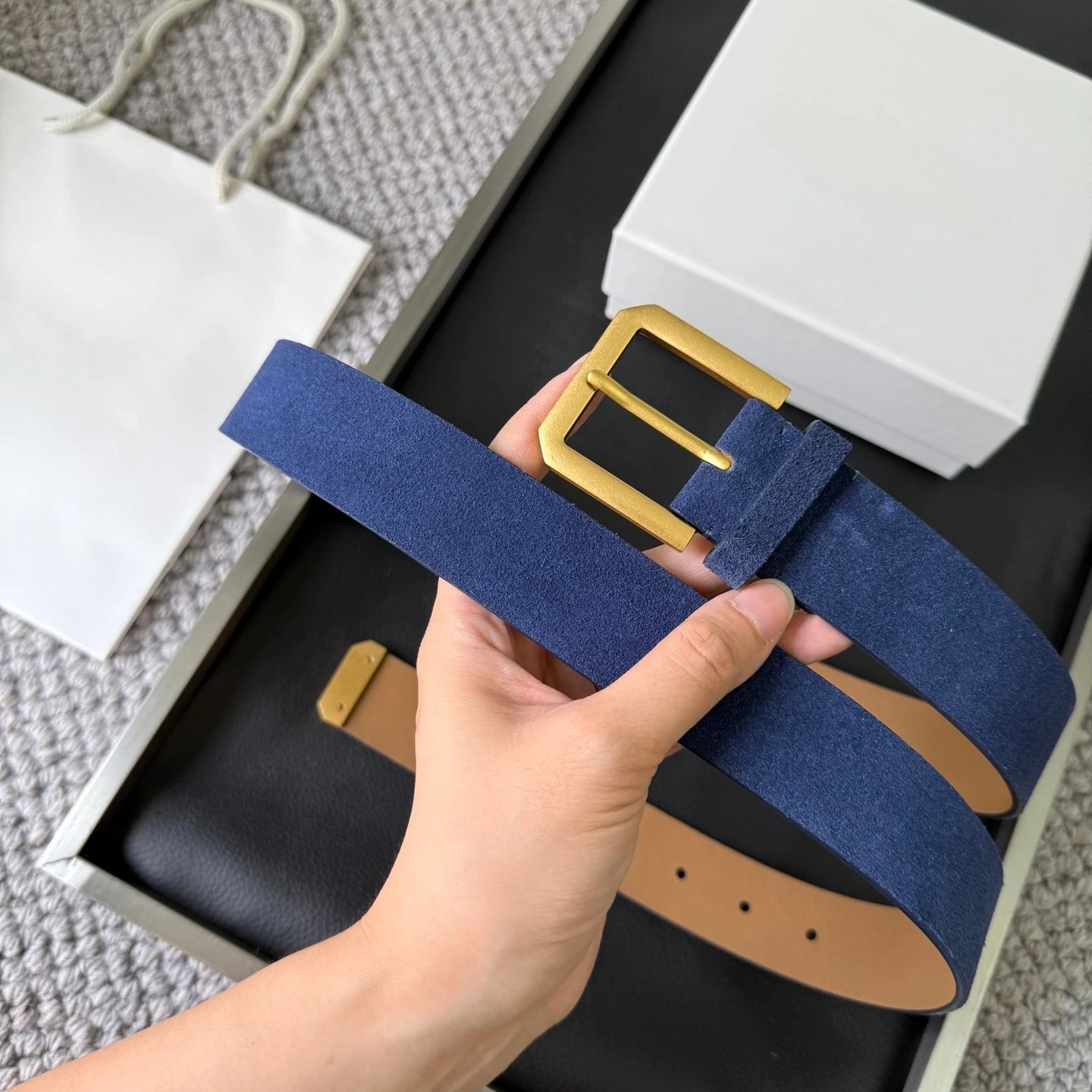 Luxury Men's Genuine Leather Belt